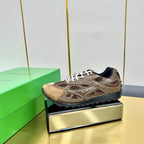 Bottega Veneta Casual Breathable Sneakers with Thick Rubber Sole