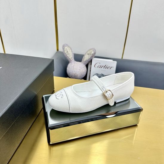 Chanel Color Block Square Toe Mary Jane Leather Shoes