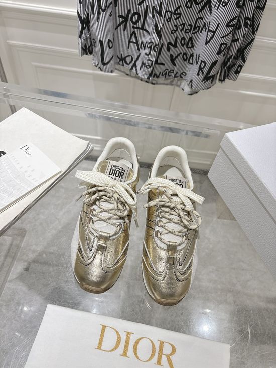 Christian Dior Graffiti Print Comfortable Casual Fashion Sneakers