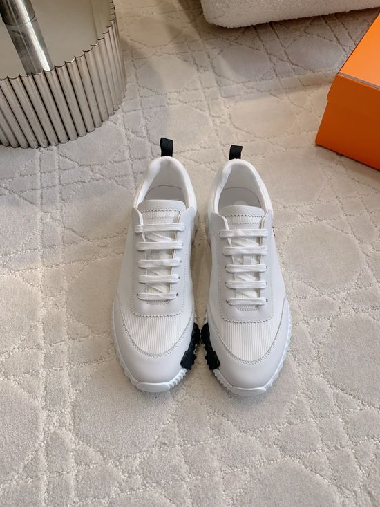 Hermes Cowhide Upper Soft Comfortable All-match Casual Shoes