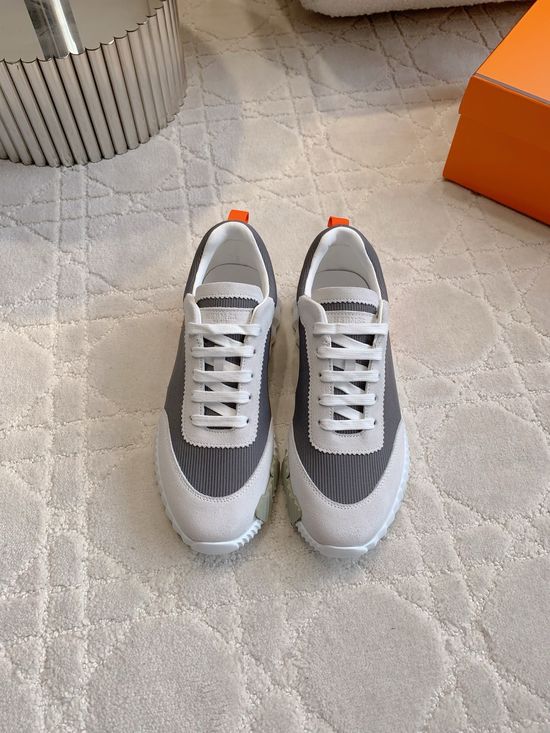 Hermes Cowhide Upper Soft Comfortable All-match Casual Shoes