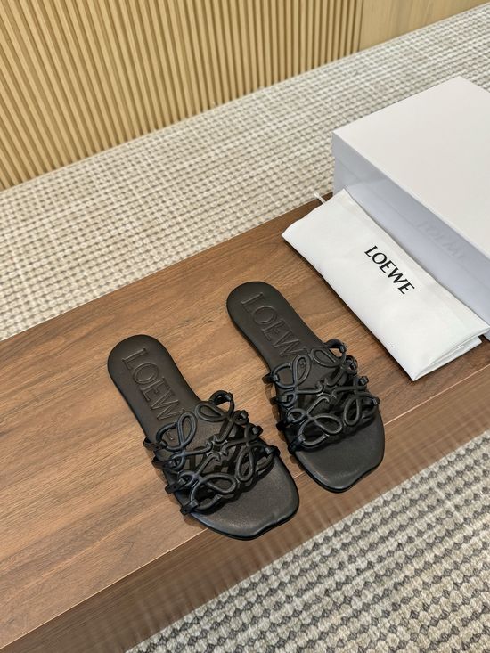 Loewe Hollow Out Breathable Comfort Casual Slides