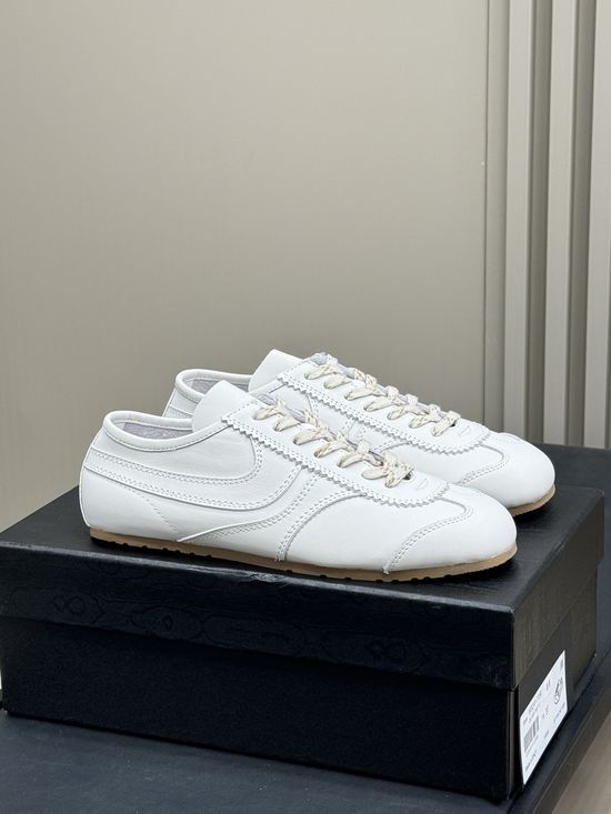 Dries Van Noten Suede Cowhide Stitched Training Shoes High Quality