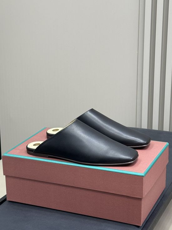 Loro Piana Comfortable Half-slip-on Shoes with Cloud-like Feel