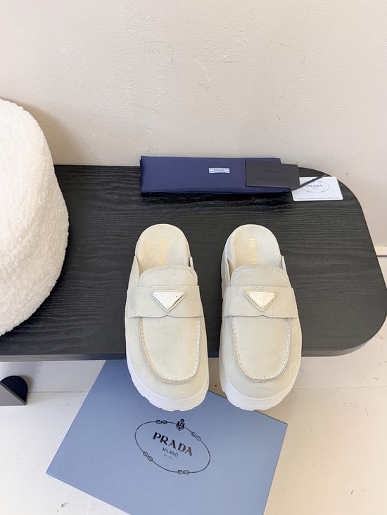 Prada Slip On Platform Sneakers Comfortable Non Slip Casual Shoes