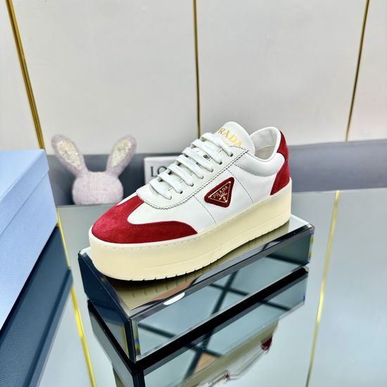 Prada Comfortable Non-slip Platform Casual Daily Sneakers