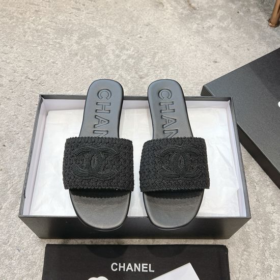 Chanel Soft Comfortable Slip On Casual Slides