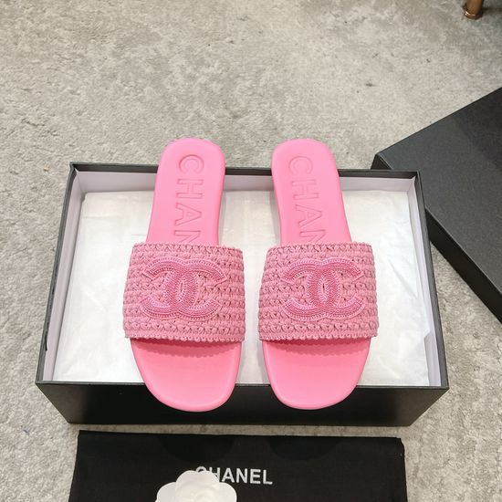 Chanel Soft Comfortable Slip On Casual Slides