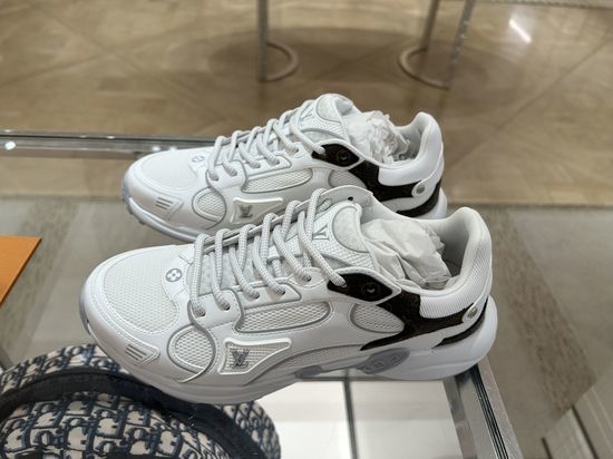 Louis Vuitton LV Authentic Dual Thin-Sole Sneakers in Development