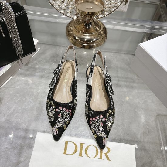 Christian Dior Sophisticated Woven Strappy High-Heel Sandals