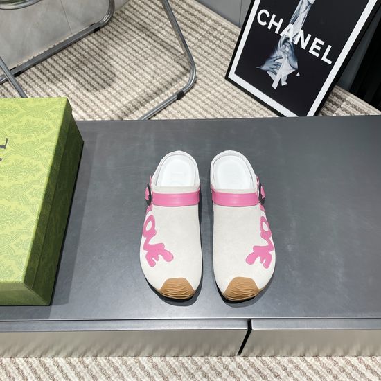Loewe Color Block Round Toe Casual Sneakers