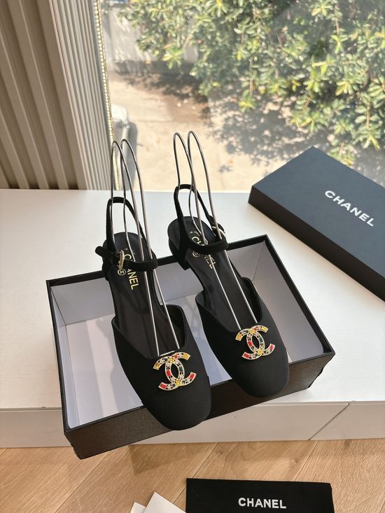 Chanel Woven Cap Toe Mary Jane Shoes Comfortable Soft Lining