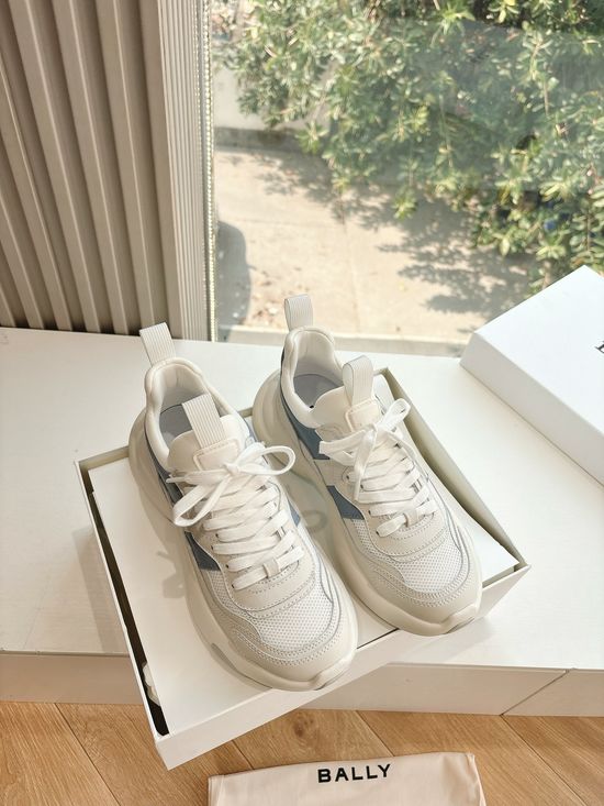 Bally Lace-Up Chunky Sneakers Durable Non-Slip Soft Sole