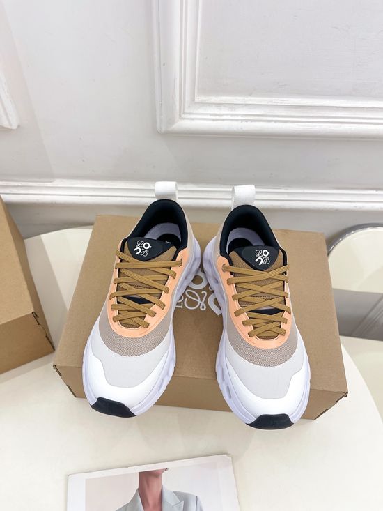 Loewe Breathable Mesh Casual Sneakers Lightweight Thick Sole