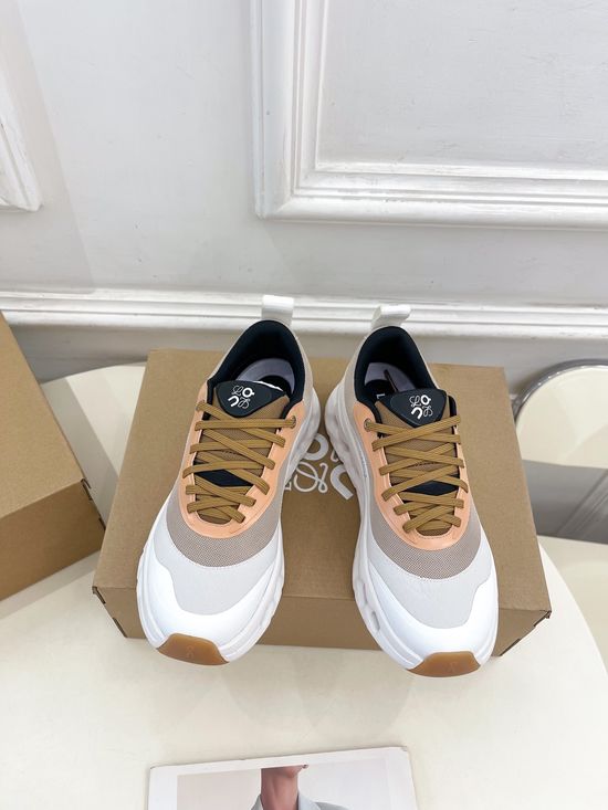 Loewe Breathable Mesh Casual Sneakers Lightweight Thick Sole