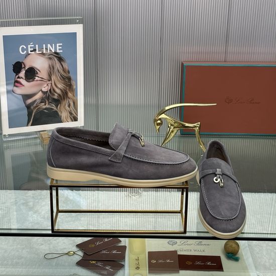 Loro Piana Custom-Made Couple Loafers in Pure Colors