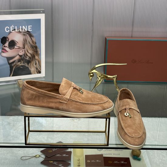 Loro Piana Custom-Made Couple Loafers in Pure Colors