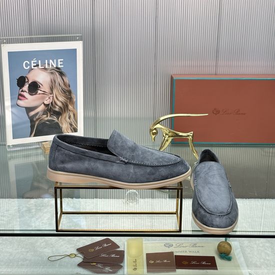 Loro Piana Custom-Made Couple Loafers in Pure Colors