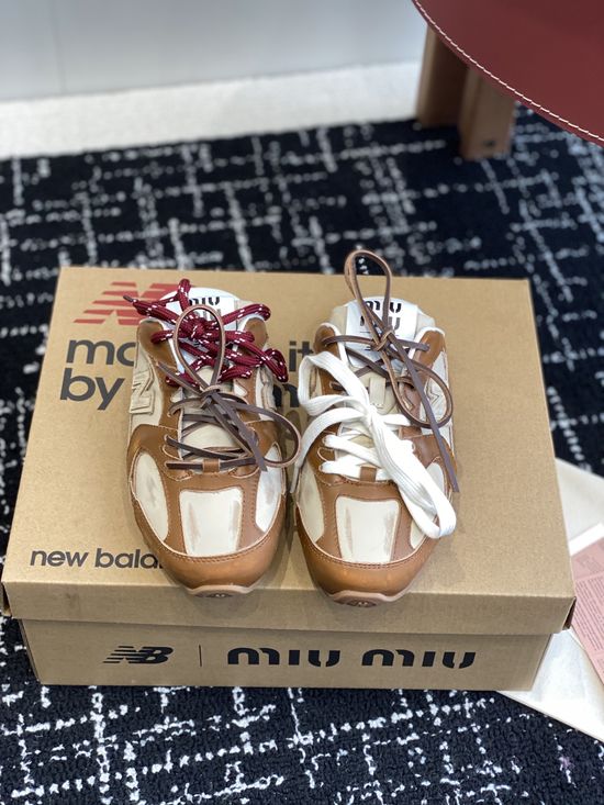 Miu Miu Comfortable Half Slipper Non-slip Casual Sneakers