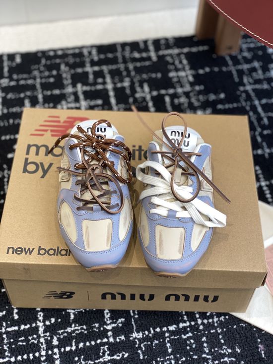 Miu Miu Comfortable Half Slipper Non-slip Casual Sneakers