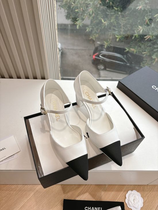 Chanel Woven Mary Jane Shoes Comfortable Elegant Casual Daily Footwear