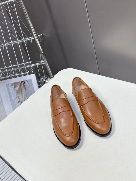 Loro Piana Classic Suede Loafer Shoes Premium Leather Upper Comfortable Soft Insole