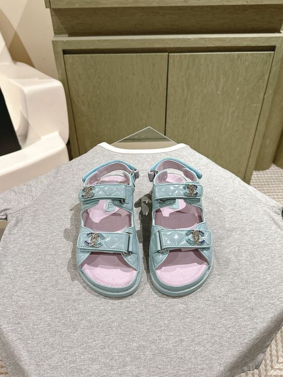 Chanel Casual Comfortable Slip On Beach Slide Sandals