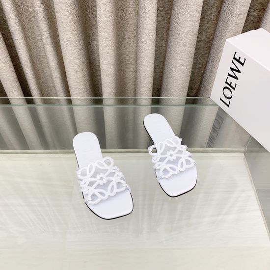 Loewe Hollow Out Comfort Slip-on Casual Slippers