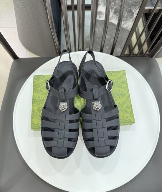 Gucci Matte Translucent TPU Jelly Sandals Premium Craft