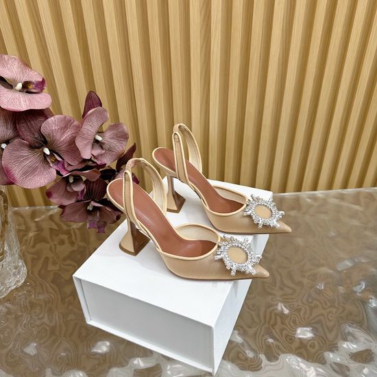 Jimmy Choo Mesh Upper Cinderella Heel Sheepskin Lining Leather Sole