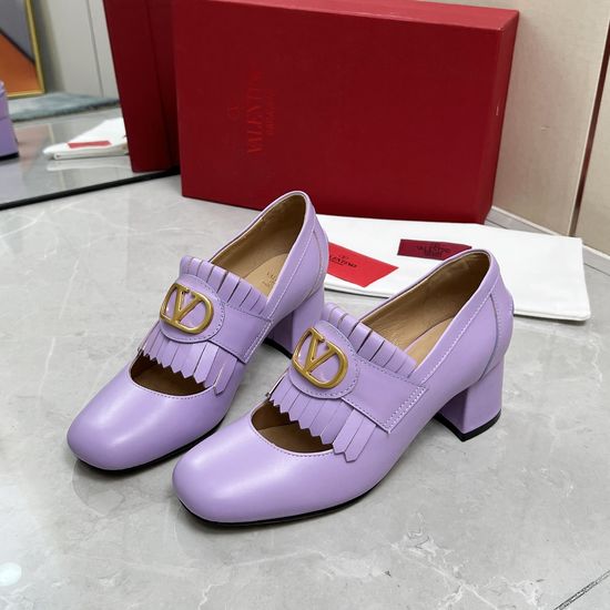 Valentino Elegant Tassel Leather Loafers and Slides Soft Lining
