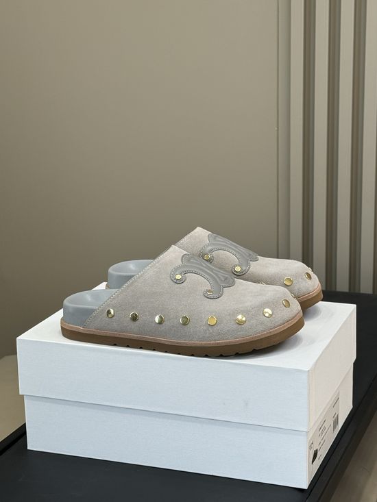 Celine Suede Comfortable Casual Slip On Walking Shoes