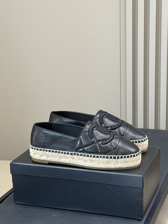 Chanel Classic Comfortable Casual Espadrilles For Daily Wear