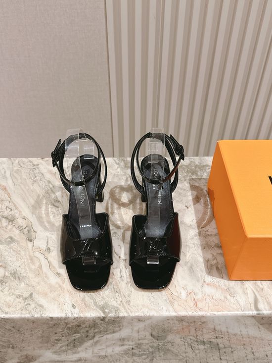 Louis Vuitton Patent Leather Mary Jane Shoes Comfortable Footwear