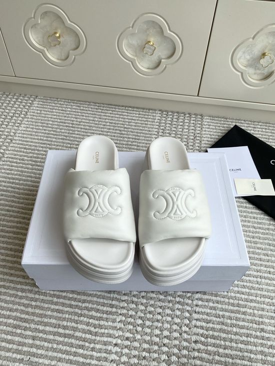 Celine Elevated Platform Sandals for Instant Height Boost