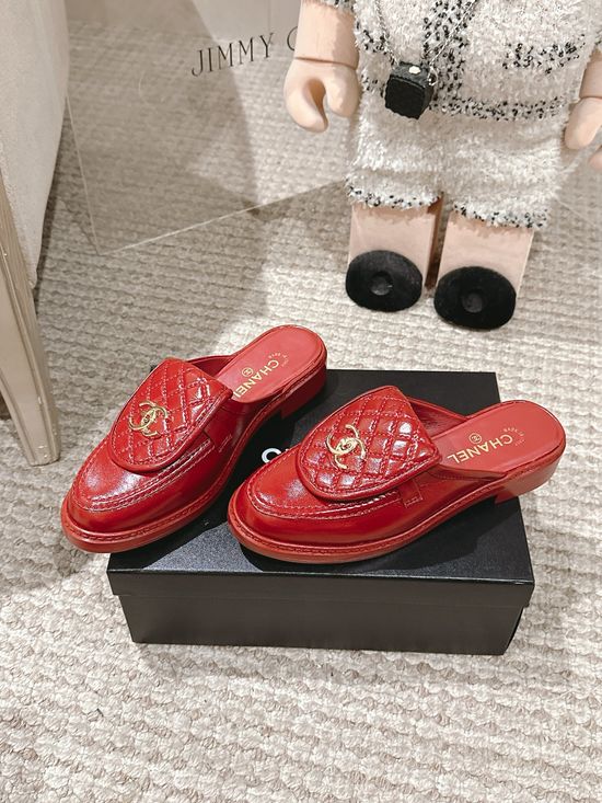 Chanel Classic Quilted Slip On Loafers Soft Sheepskin Lining