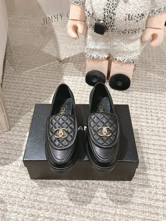 Chanel Classic Quilted Mule Loafers Premium Sheepskin Upper