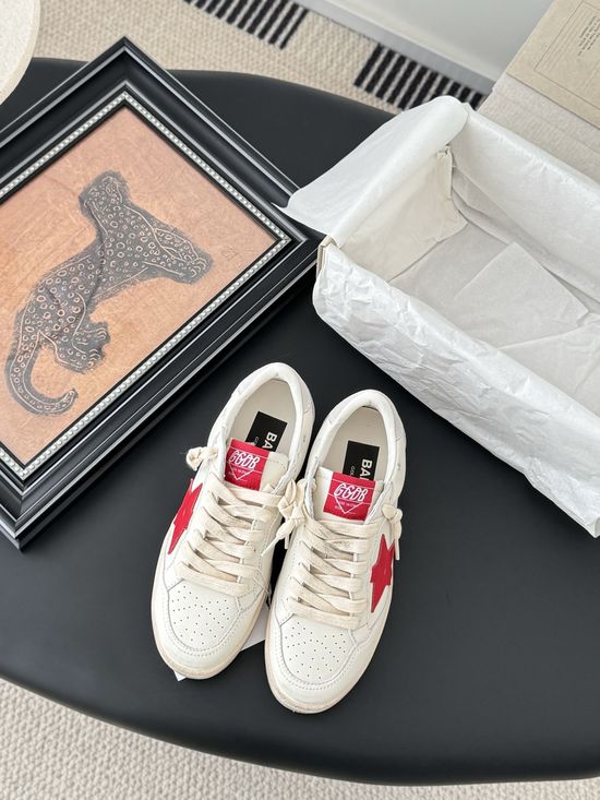 Golden Goose Trendy Graffiti-Designed Dirty Shoes