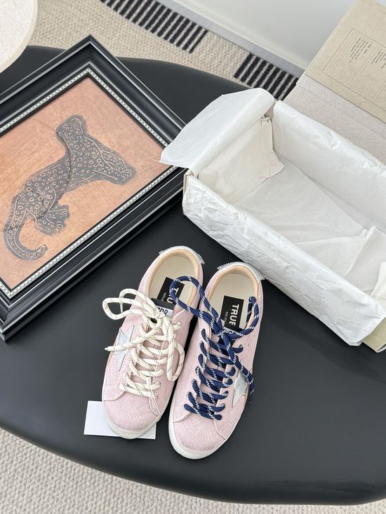 Golden Goose Trendy Graffiti-Designed Dirty Shoes