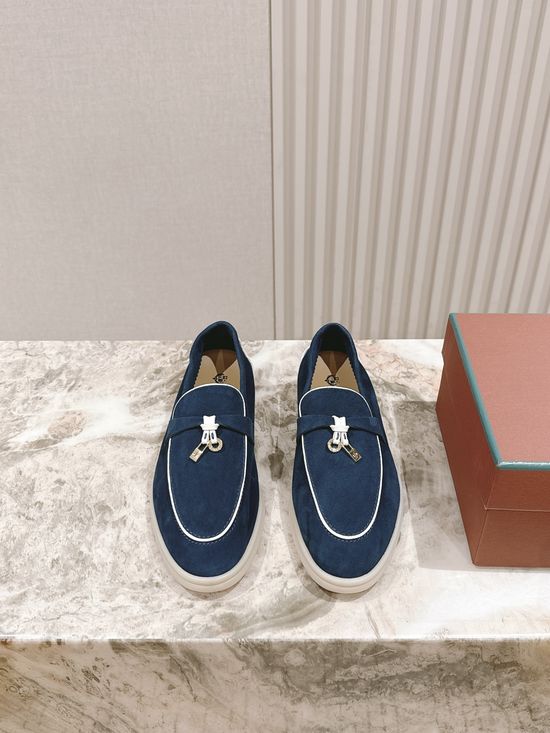 Loro Piana Soft Cozy Slip On Mules with Non Slip Flexible Sole
