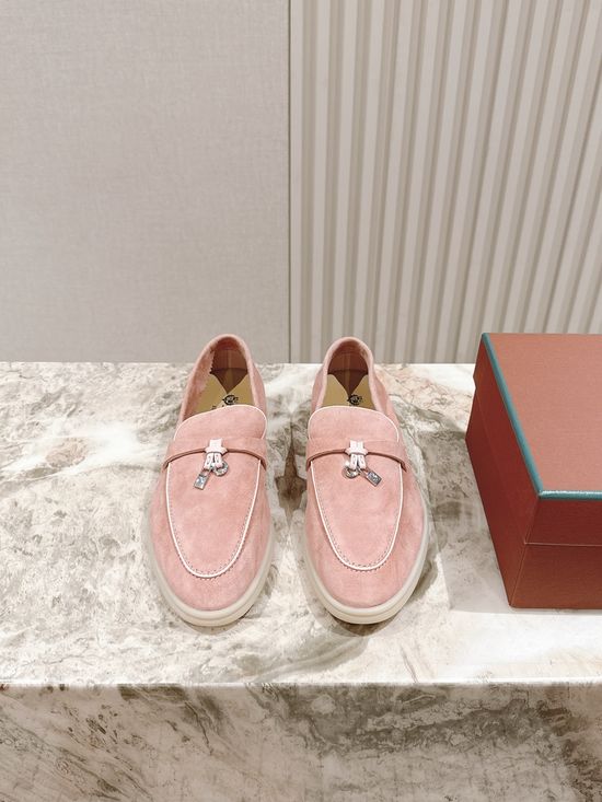 Loro Piana Soft Cozy Slip On Mules with Non Slip Flexible Sole