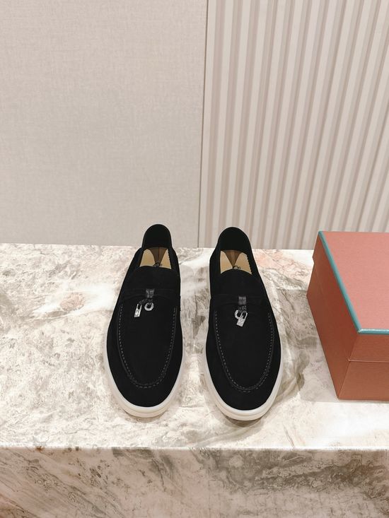 Loro Piana Soft Cozy Slip On Mules with Non Slip Flexible Sole