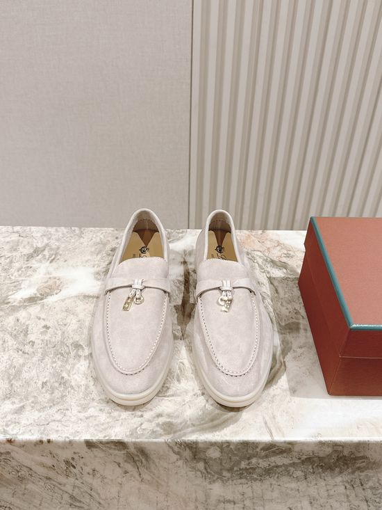 Loro Piana Soft Cozy Slip On Mules with Non Slip Flexible Sole