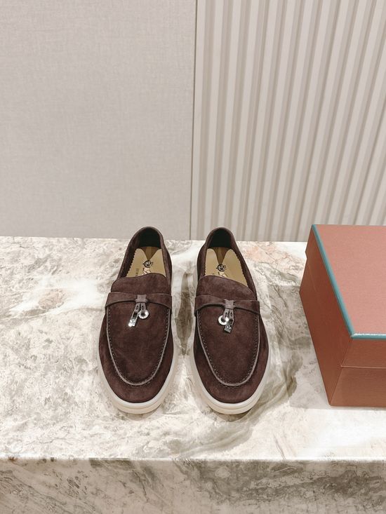 Loro Piana Soft Cozy Slip On Mules with Non Slip Flexible Sole