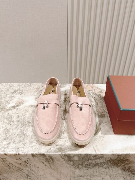 Loro Piana Soft Cozy Slip On Mules with Non Slip Flexible Sole