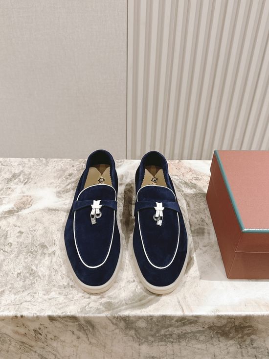 Loro Piana Soft Cozy Slip On Mules with Non Slip Flexible Sole