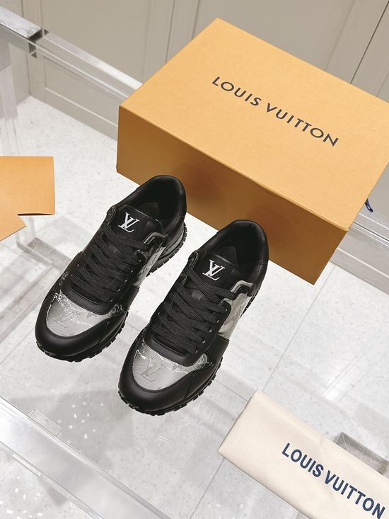 Louis Vuitton Classic Monogram Leather Running Sneakers