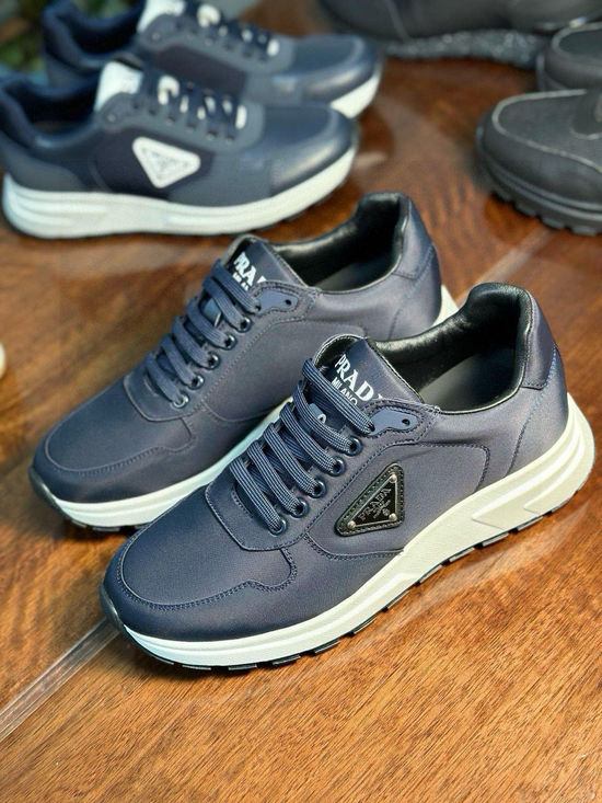 Prada Premium Durable Casual Sneakers with Soft Insole