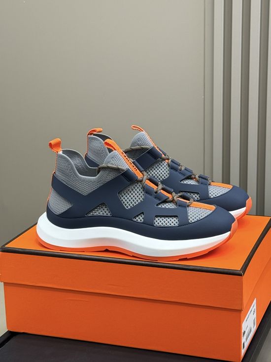 Hermes Breathable Lightweight Casual Low Top Sneakers