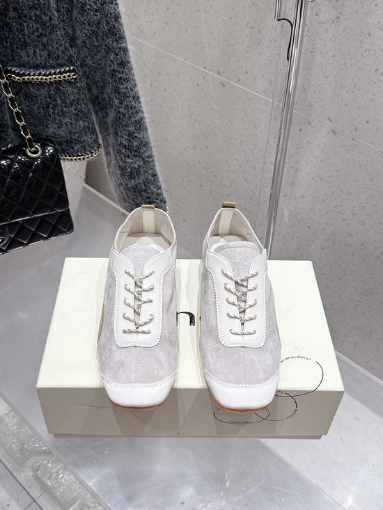 Orinous Square Toe Lace Up Casual Leather Sneakers